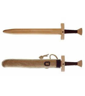Epée en bois avec fourreau