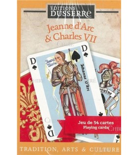 Jeu de cartes "Jeanne d'Arc et Charles VII"