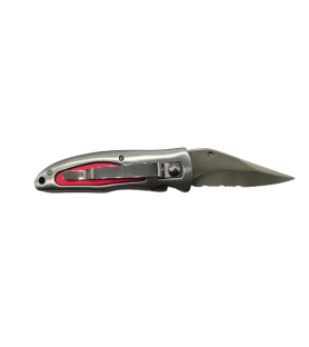 Couteau rouge Aluminium