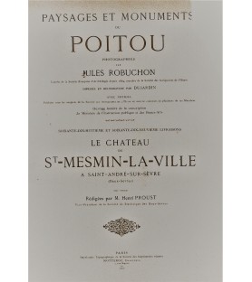 Carte postale Jules Robuchon Château Saint Mesmin