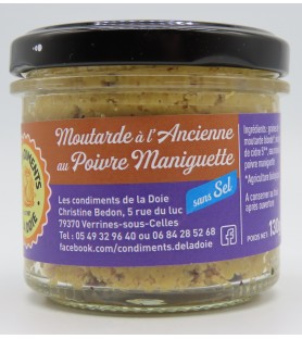 Moutarde poivre maniguette