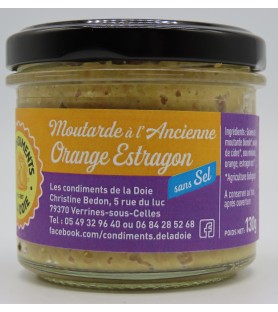 Moutarde Orange Estragon
