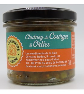 Chutney, courges et orties