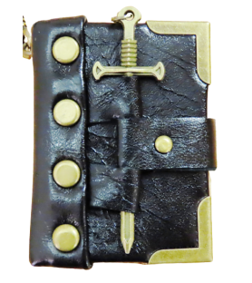 Porte-clés Mini livre Epée