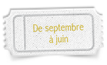 De septembre à juin