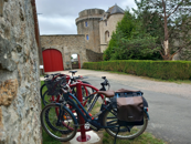 Photo du parc de stationnement dédié aux vélos